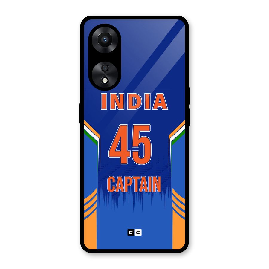 The Captain Glass Back Case for Oppo A78