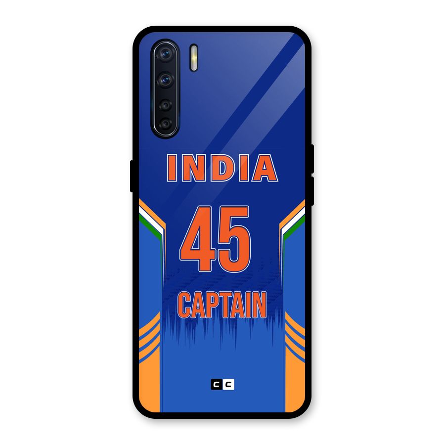The Captain Glass Back Case for Oppo F15