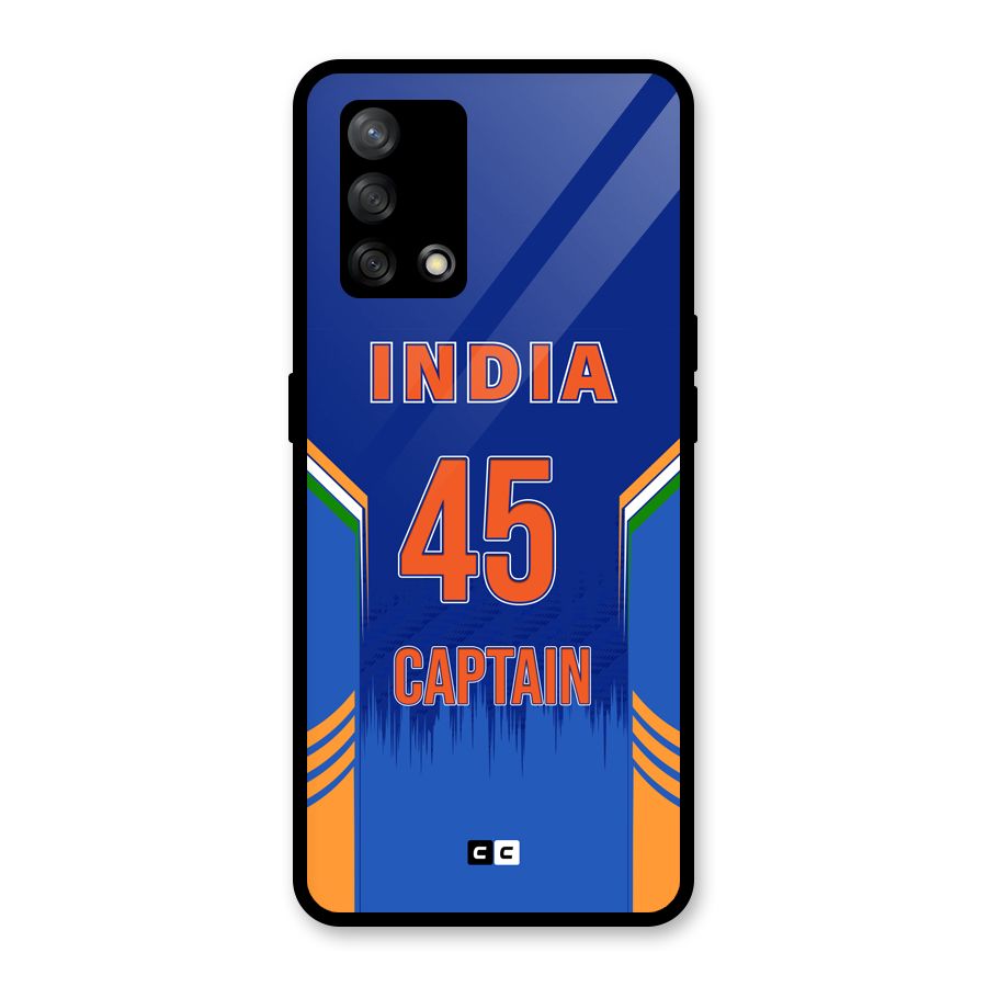 The Captain Glass Back Case for Oppo F19
