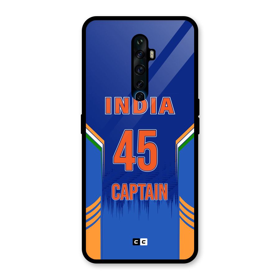 The Captain Glass Back Case for Oppo Reno2 F