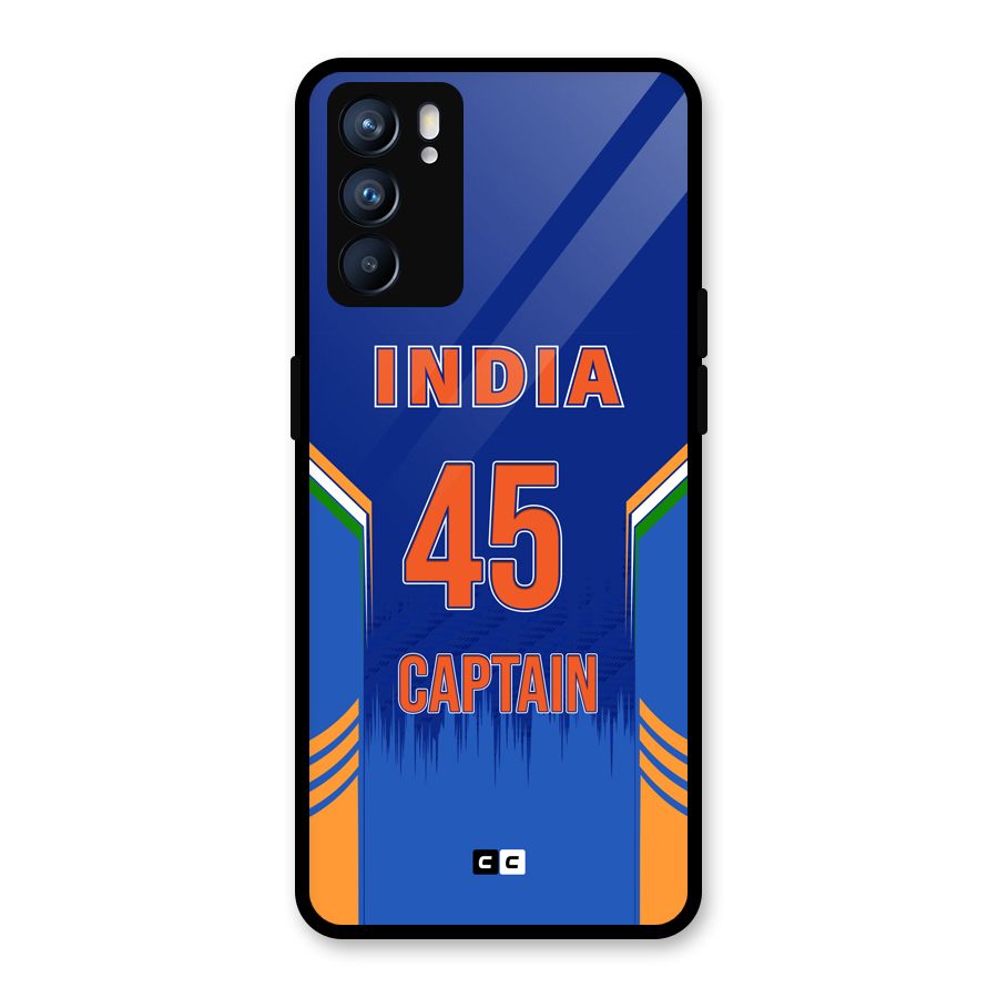 The Captain Glass Back Case for Oppo Reno6 5G