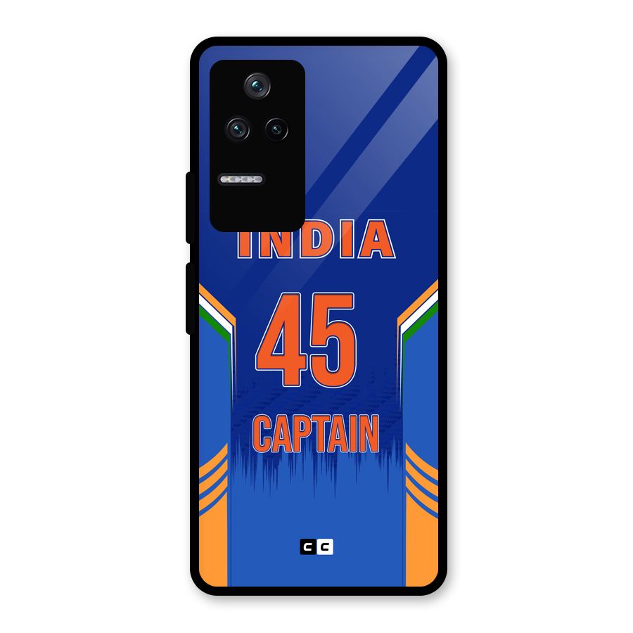 The Captain Glass Back Case for Poco F4 5G