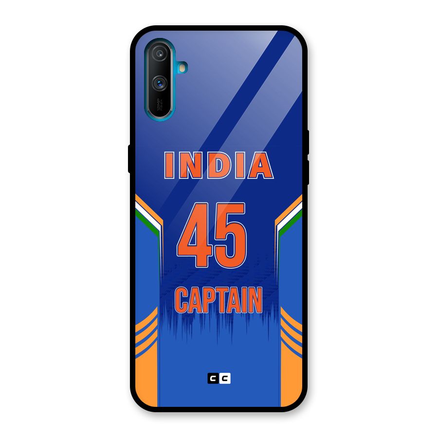 The Captain Glass Back Case for Realme C3