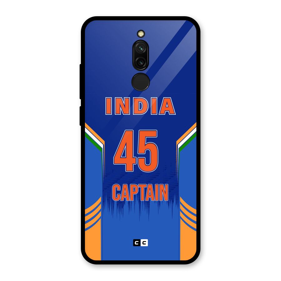 The Captain Glass Back Case for Redmi 8