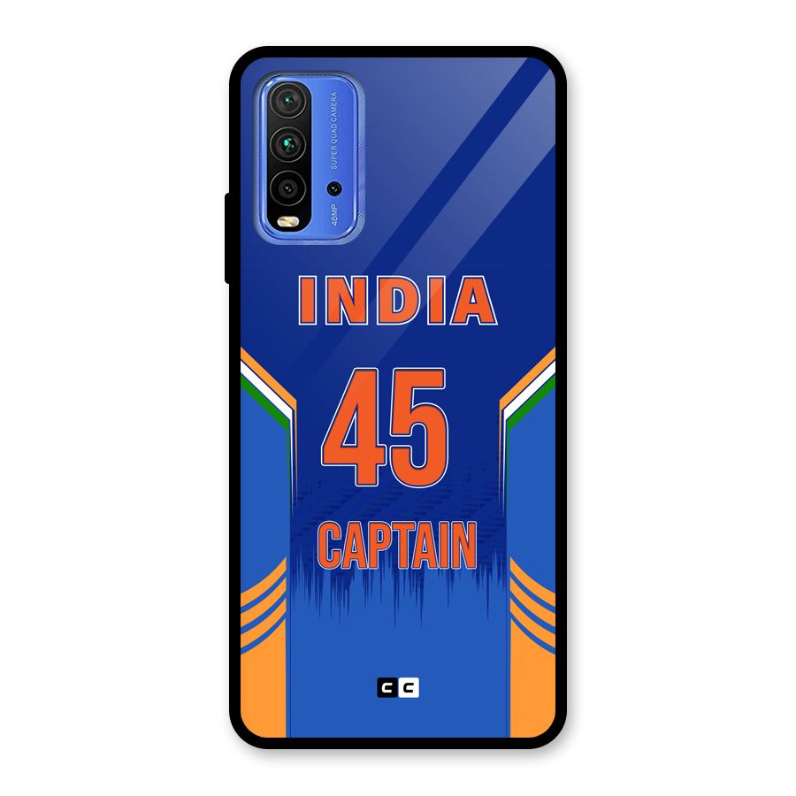 The Captain Glass Back Case for Redmi 9 Power