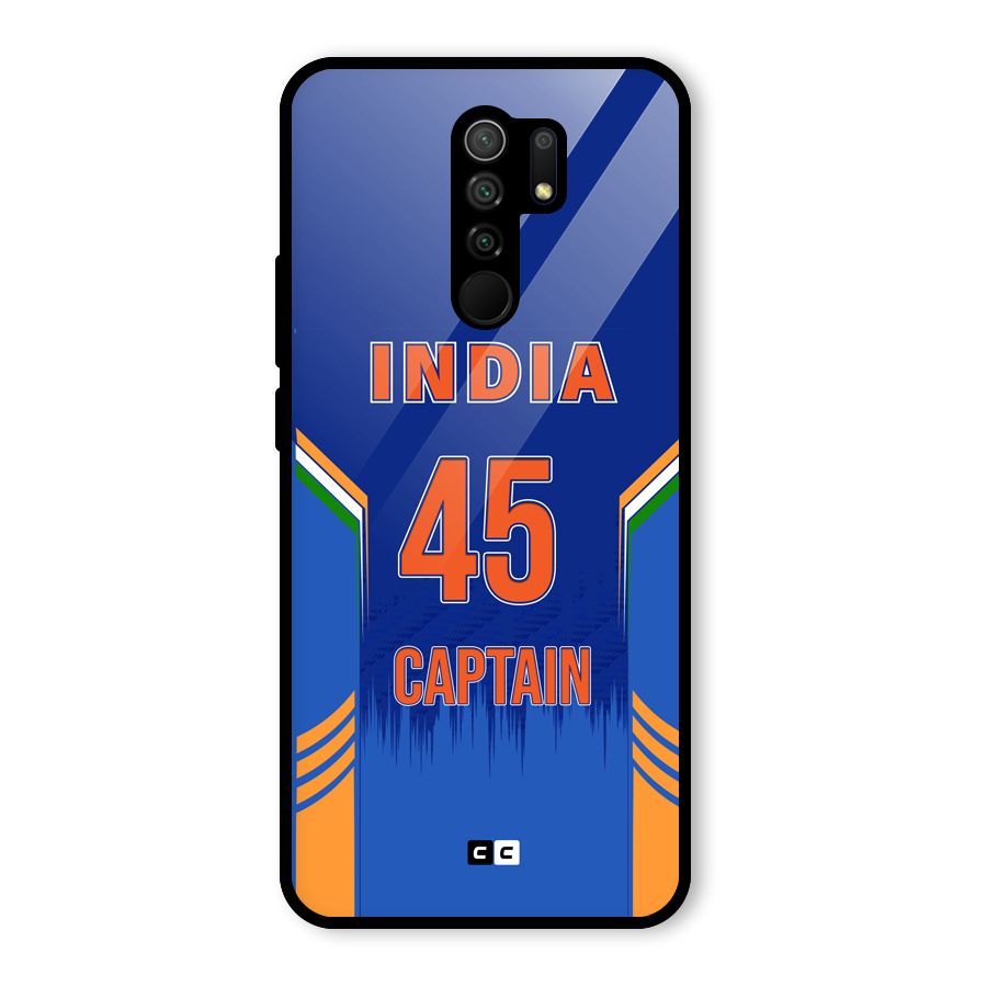 The Captain Glass Back Case for Redmi 9 Prime