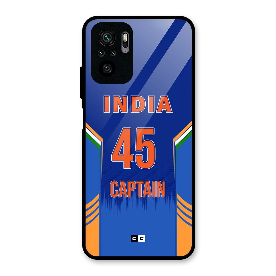 The Captain Glass Back Case for Redmi Note 10S