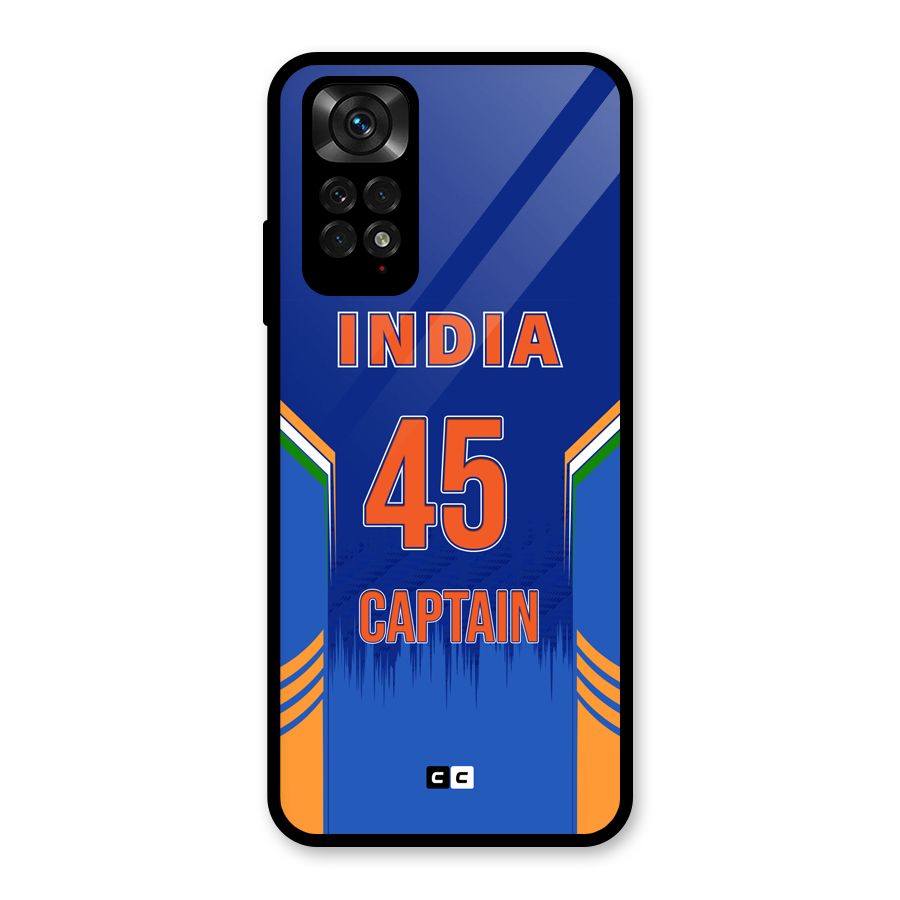 The Captain Glass Back Case for Redmi Note 11