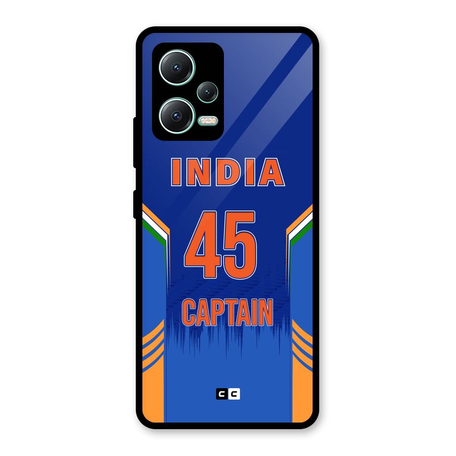 The Captain Glass Back Case for Redmi Note 12 5G