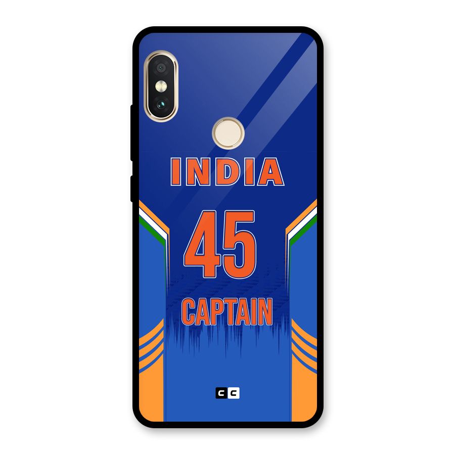 The Captain Glass Back Case for Redmi Note 5 Pro
