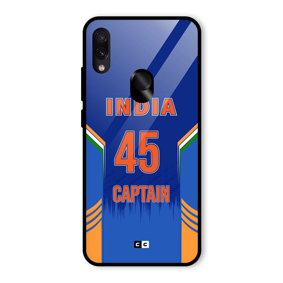 The Captain Glass Back Case for Redmi Note 7 Pro