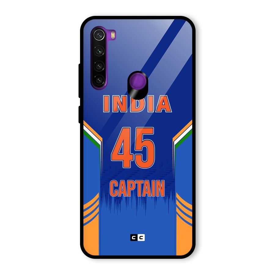 The Captain Glass Back Case for Redmi Note 8
