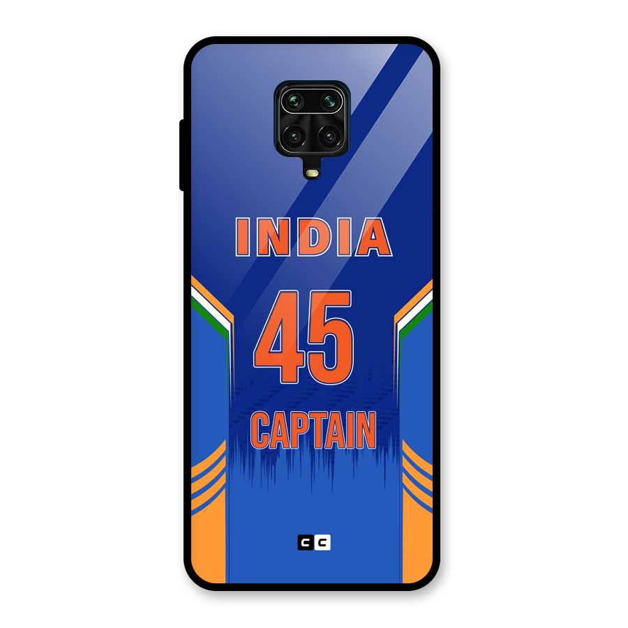 The Captain Glass Back Case for Redmi Note 9 Pro