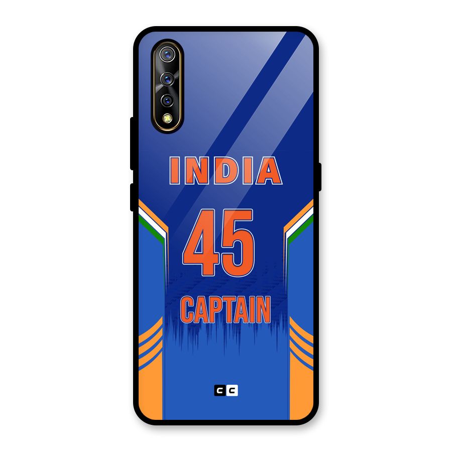The Captain Glass Back Case for Vivo S1
