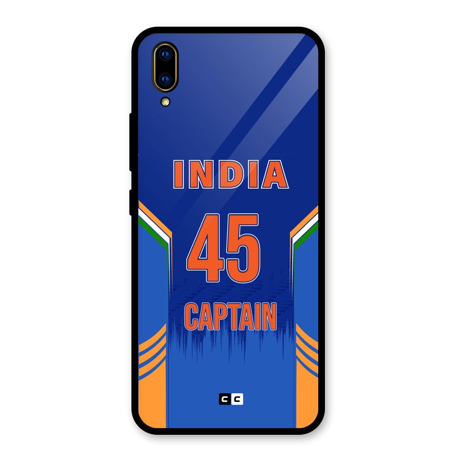 The Captain Glass Back Case for Vivo V11 Pro