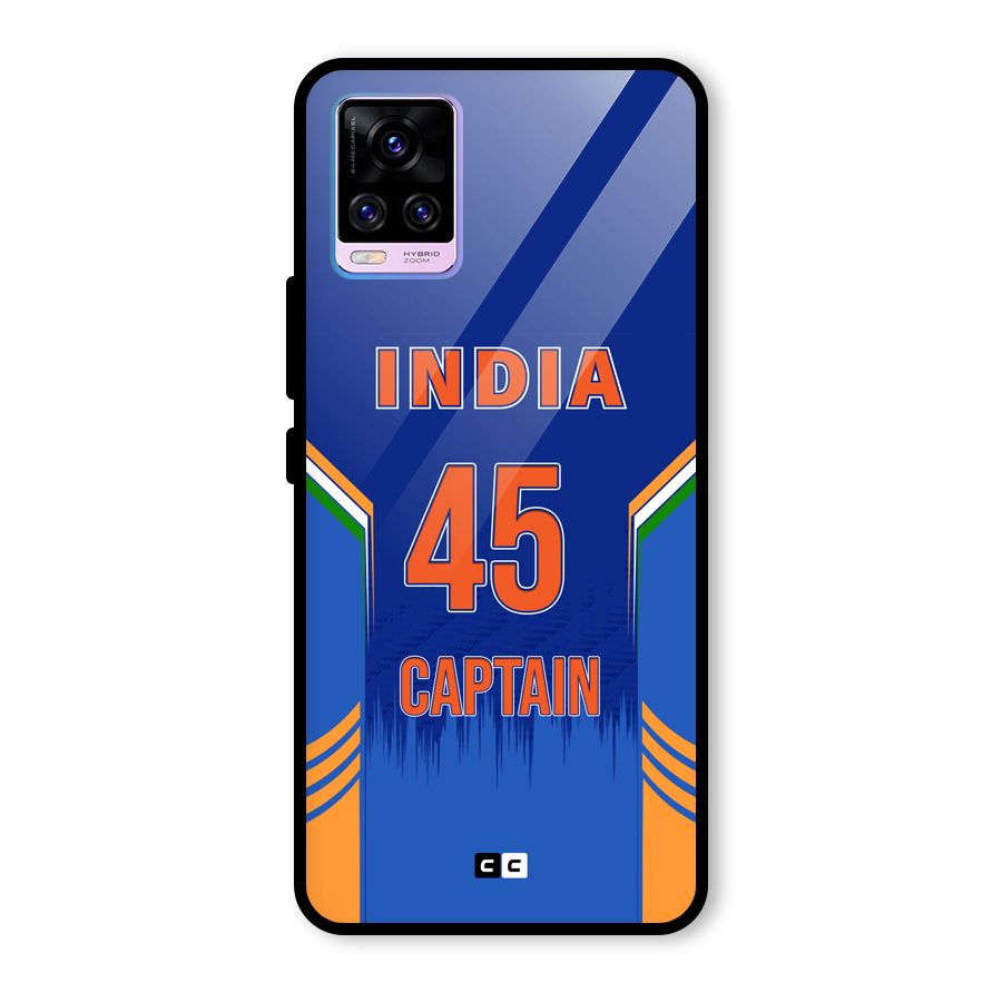The Captain Glass Back Case for Vivo V20 Pro