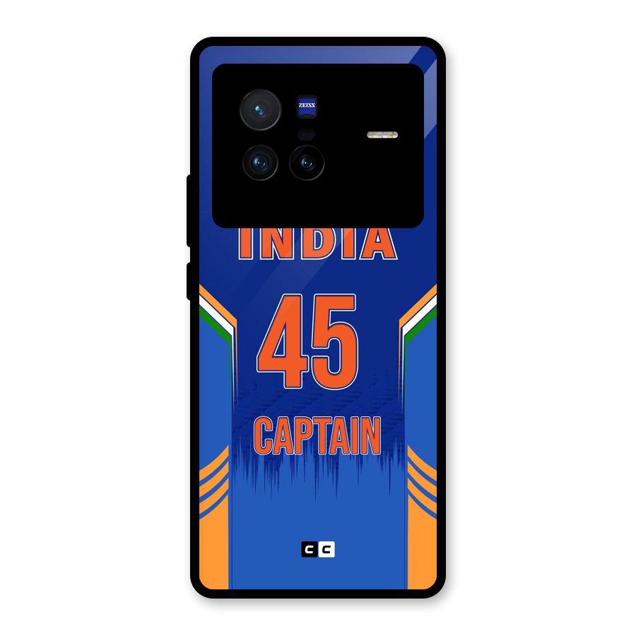 The Captain Glass Back Case for Vivo X80