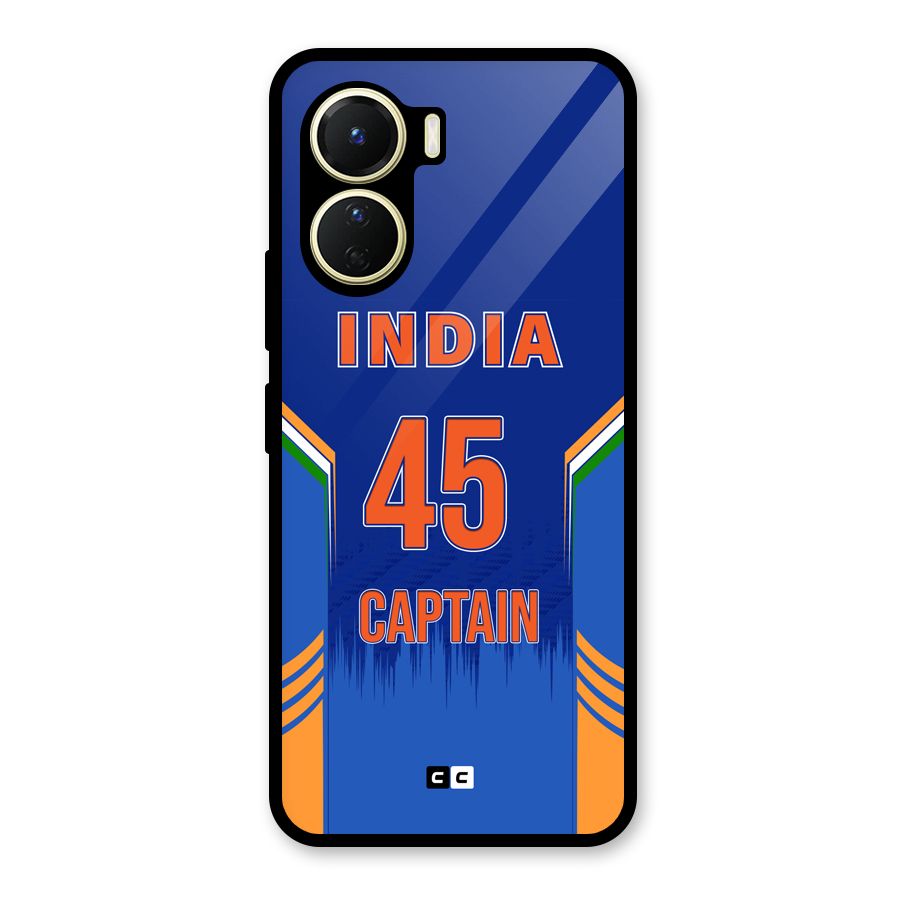 The Captain Glass Back Case for Vivo Y16