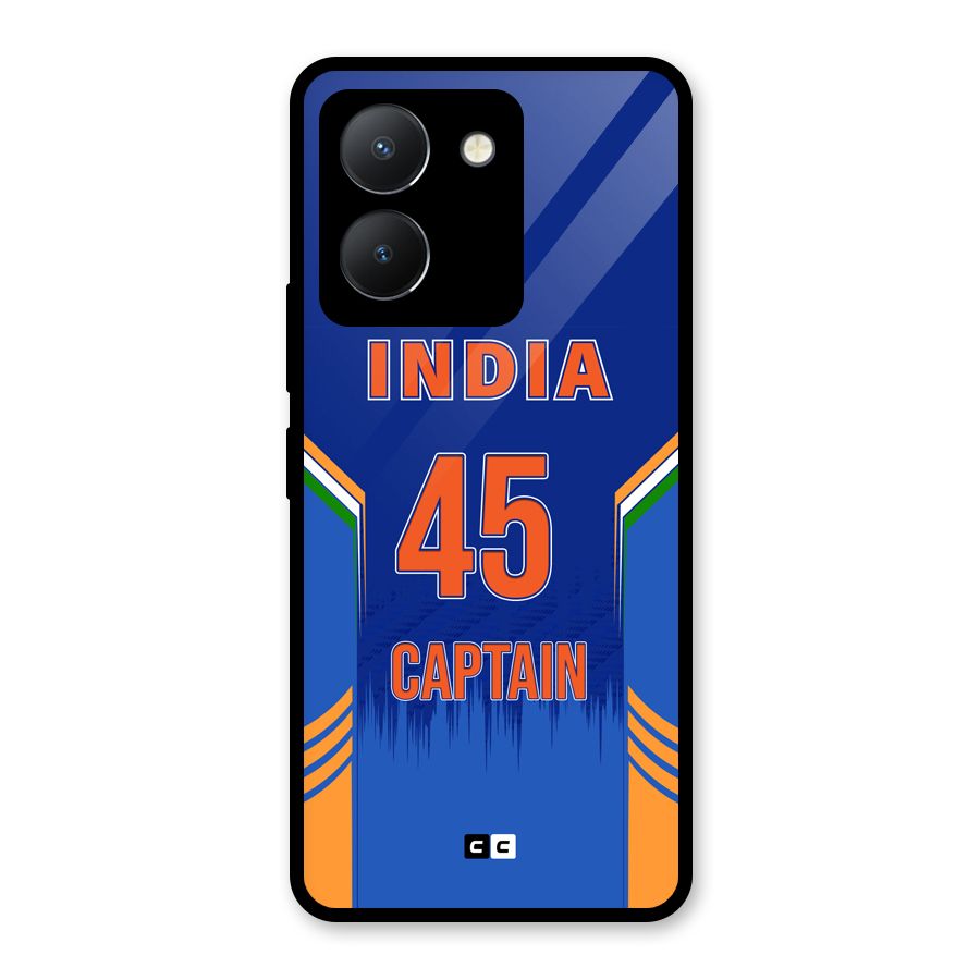 The Captain Glass Back Case for Vivo Y36