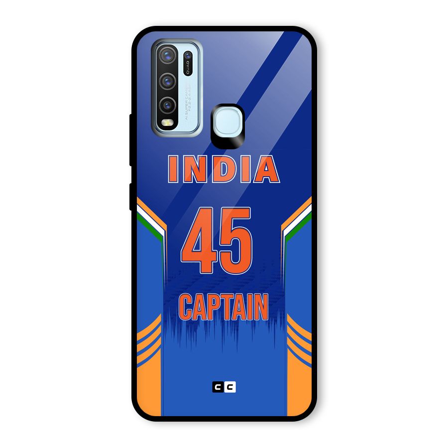 The Captain Glass Back Case for Vivo Y50