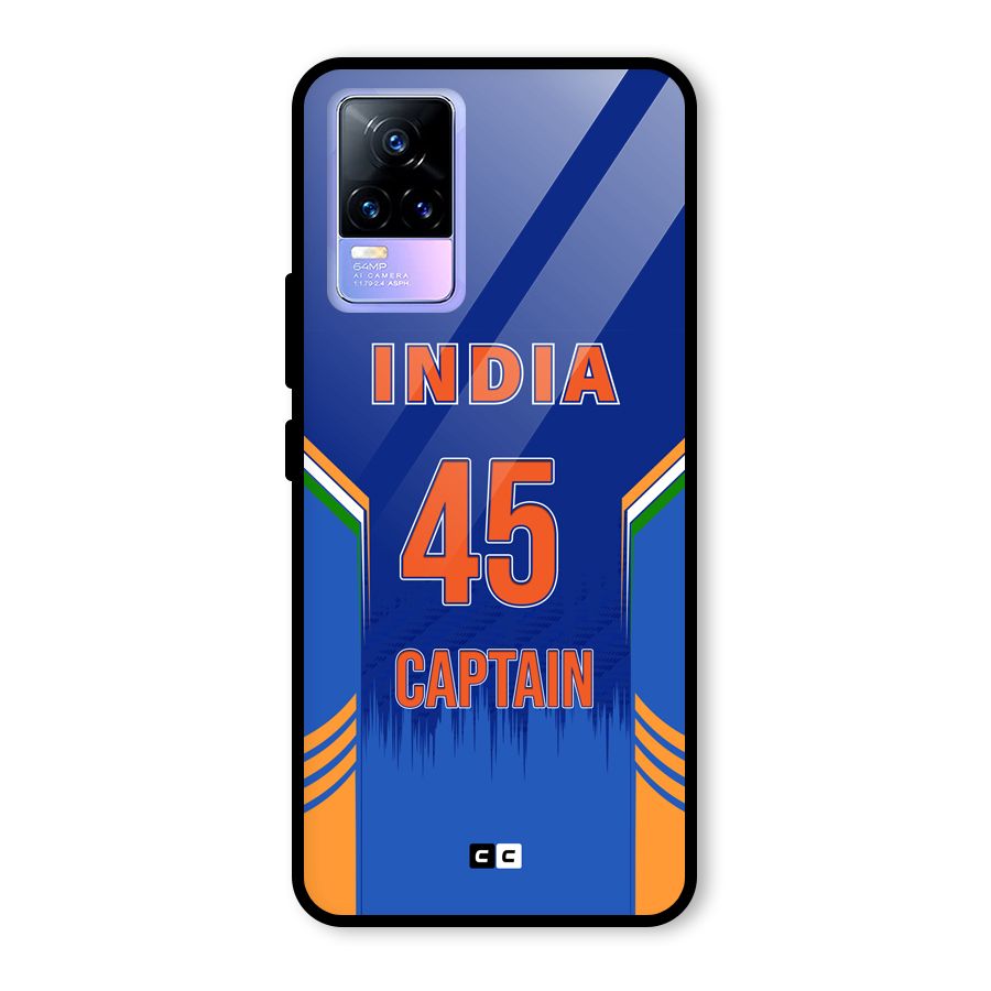 The Captain Glass Back Case for Vivo Y73