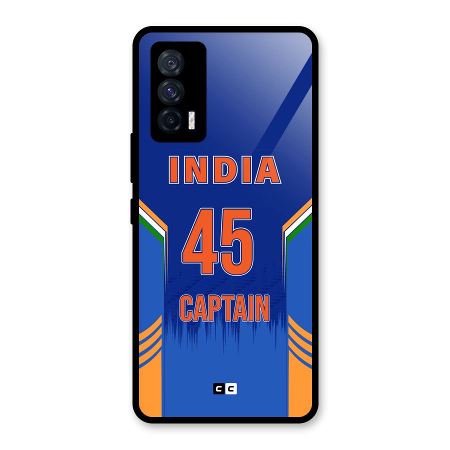 The Captain Glass Back Case for Vivo iQOO 7 5G