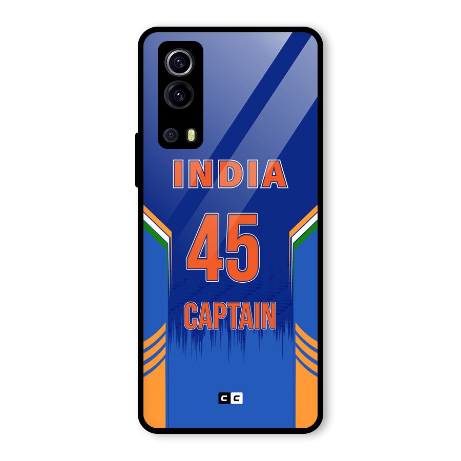 The Captain Glass Back Case for Vivo iQOO Z3