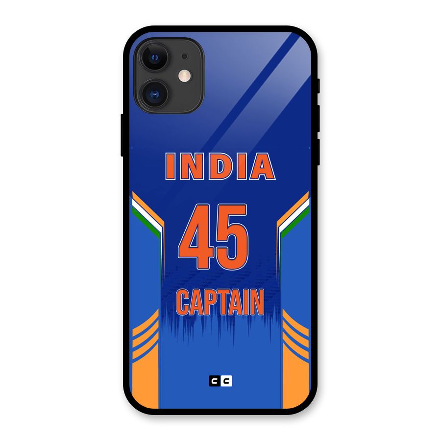 The Captain Glass Back Case for iPhone 11