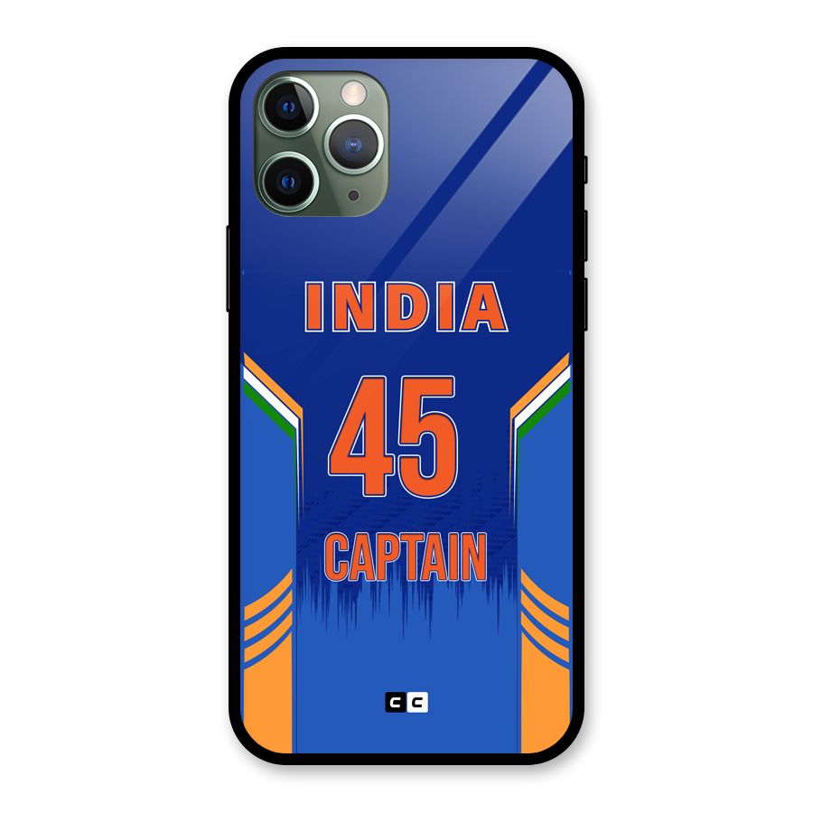 The Captain Glass Back Case for iPhone 11 Pro