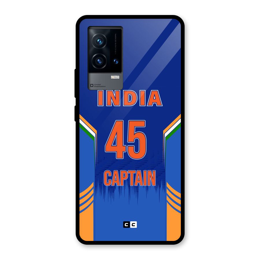 The Captain Glass Back Case for iQOO 9 5G