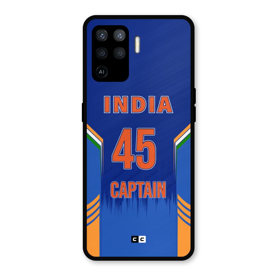 The Captain Metal Back Case for Oppo F19 Pro