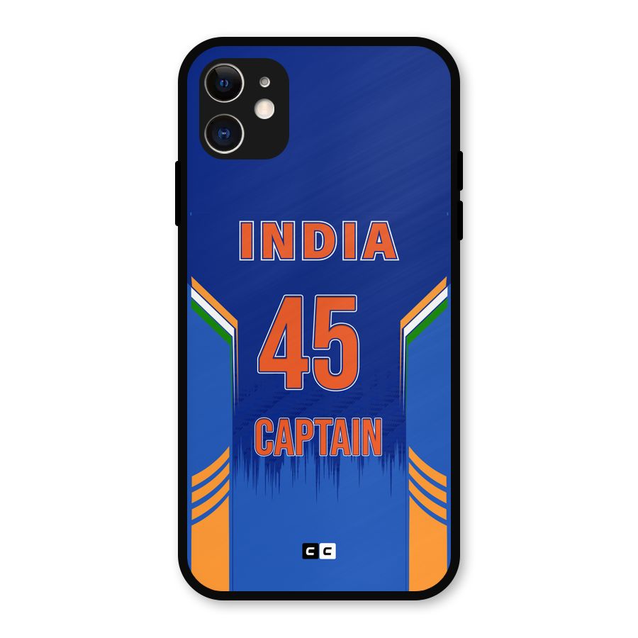 The Captain Metal Back Case for iPhone 11