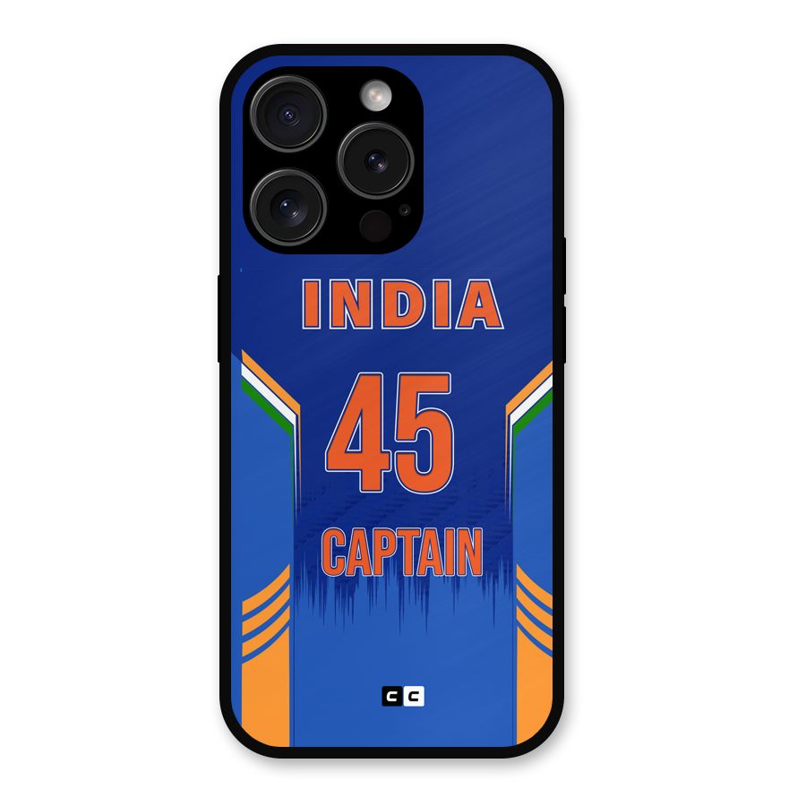 The Captain Metal Back Case for iPhone 15 Pro