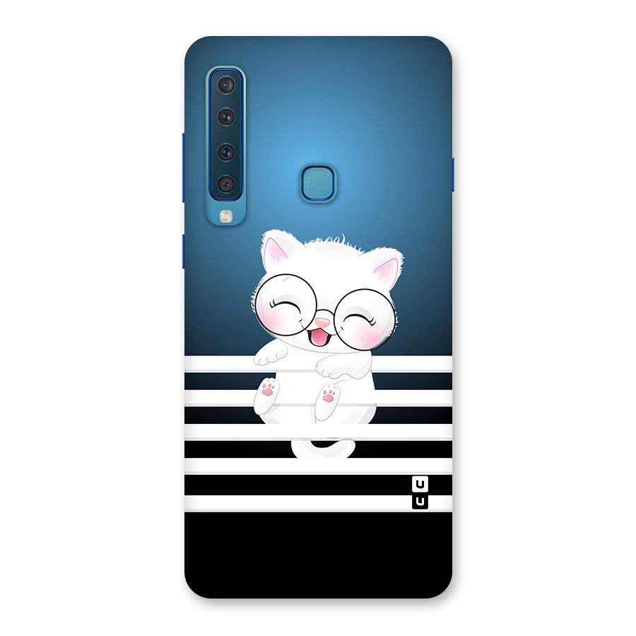 The Cat on Stripes Back Case for Galaxy A9 (2018)