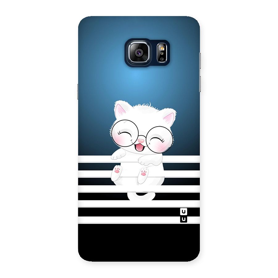 The Cat on Stripes Back Case for Galaxy Note 5