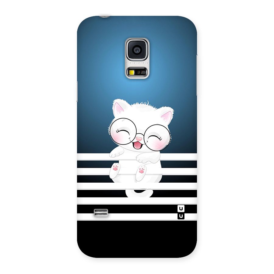 The Cat on Stripes Back Case for Galaxy S5 Mini