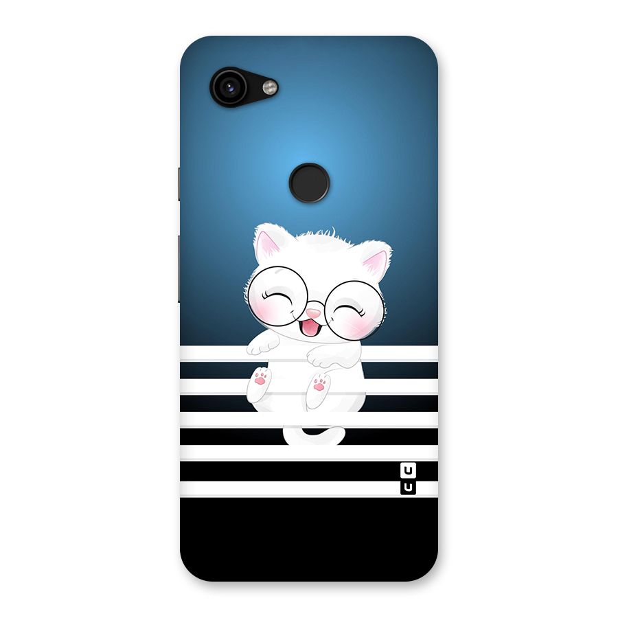 The Cat on Stripes Back Case for Google Pixel 3a XL