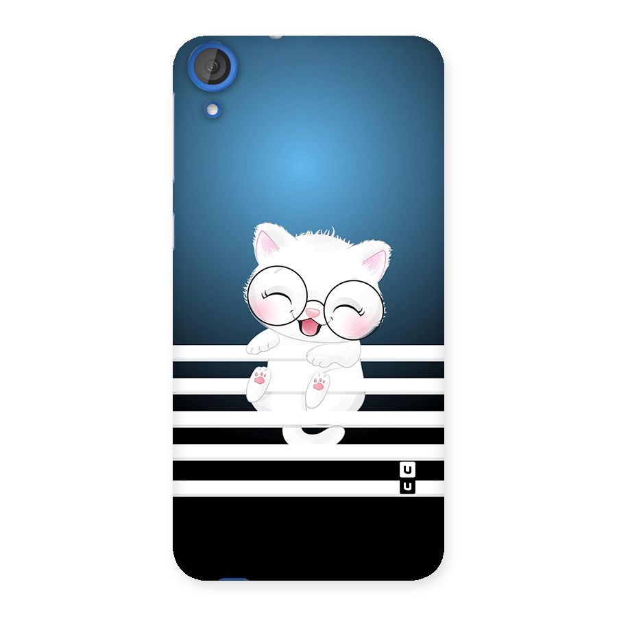 The Cat on Stripes Back Case for HTC Desire 820