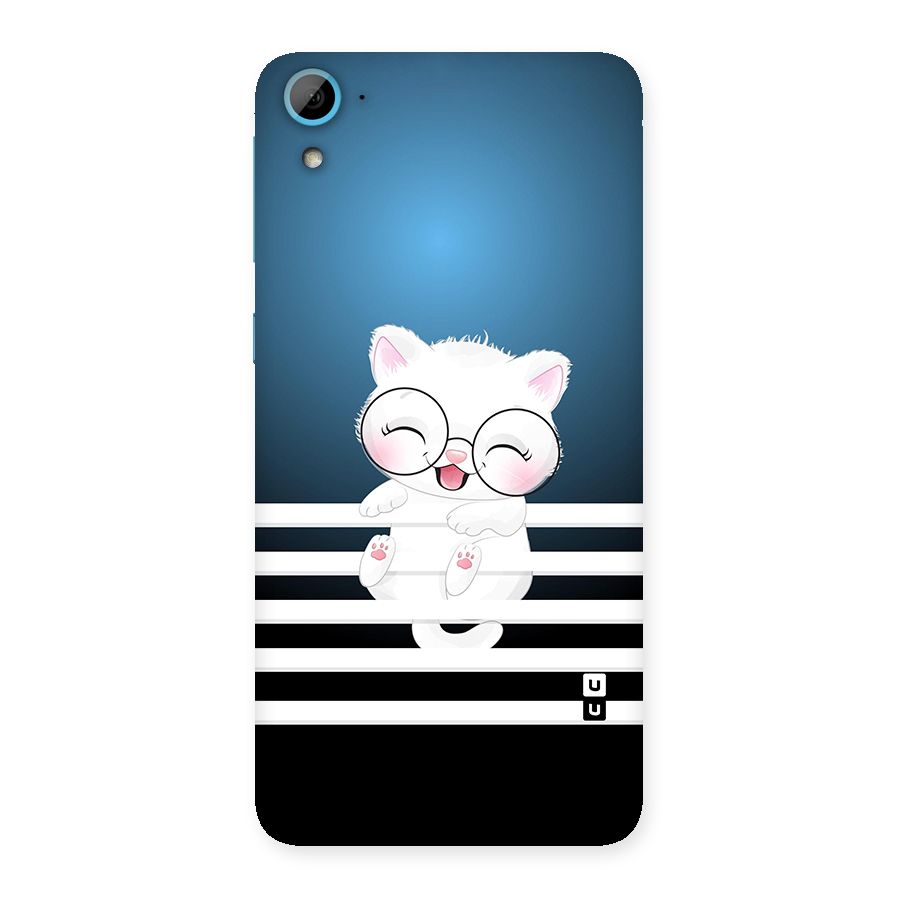 The Cat on Stripes Back Case for HTC Desire 826