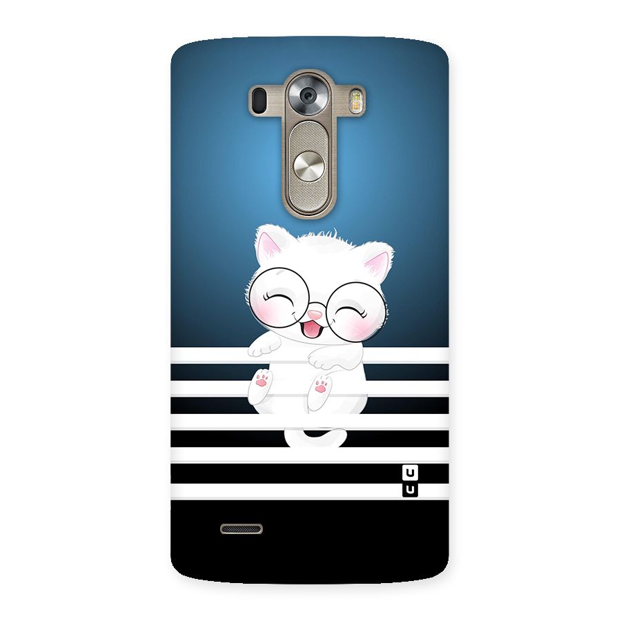 The Cat on Stripes Back Case for LG G3