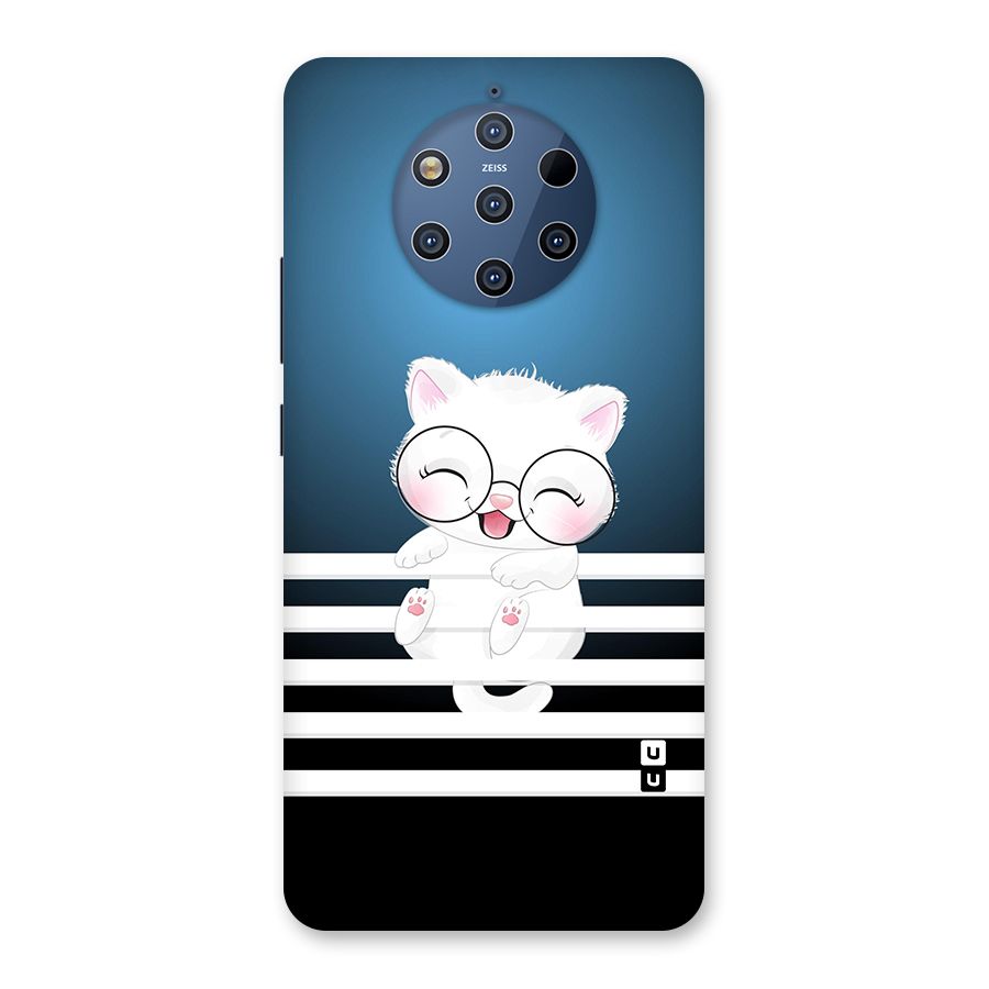 The Cat on Stripes Back Case for Nokia 9 PureView
