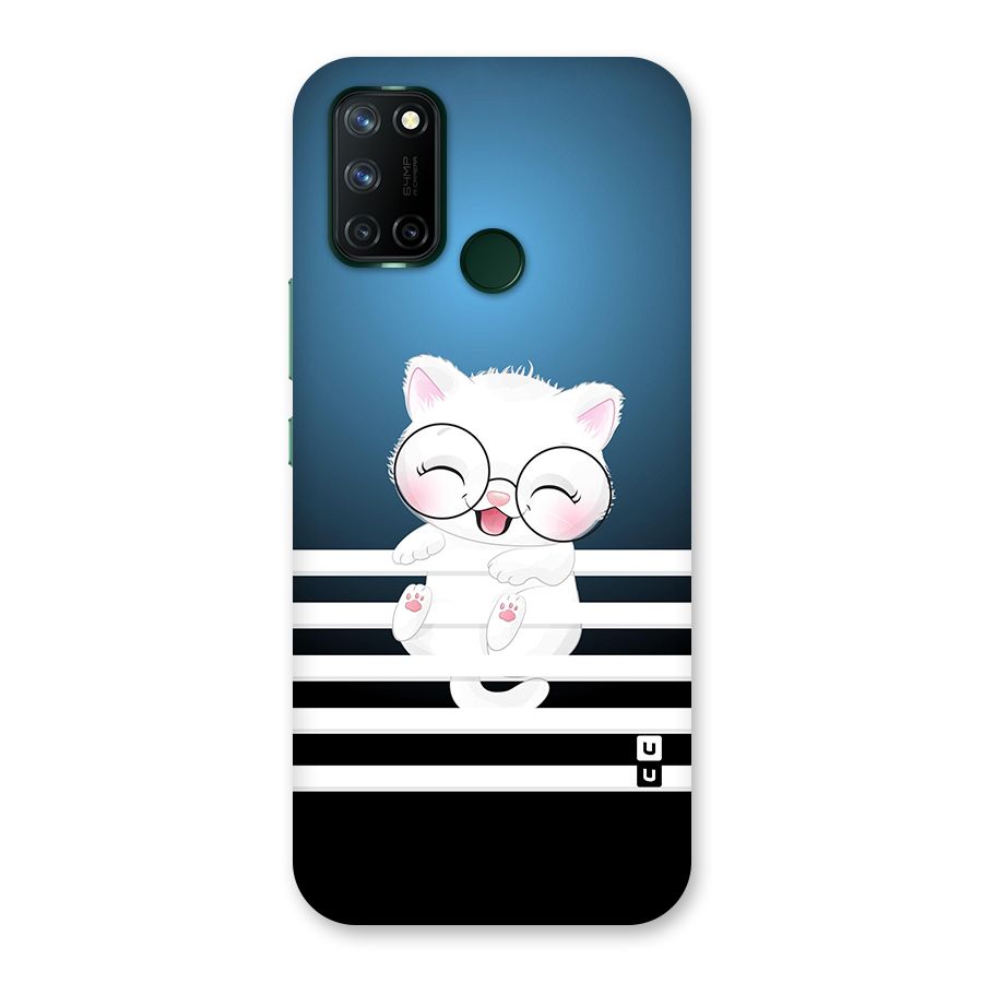 The Cat on Stripes Back Case for Realme 7i