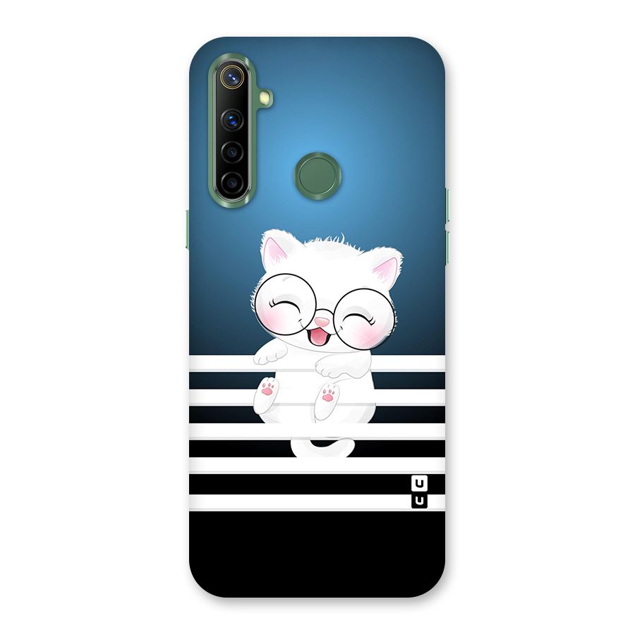 The Cat on Stripes Back Case for Realme Narzo 10
