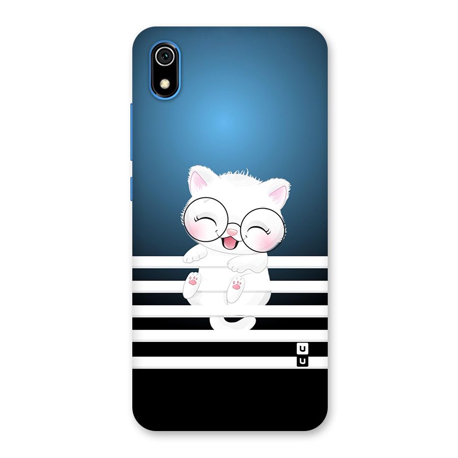 The Cat on Stripes Back Case for Redmi 7A