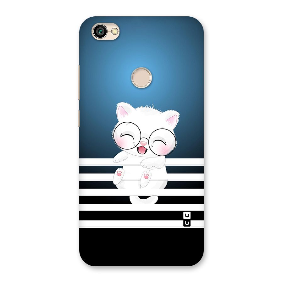 The Cat on Stripes Back Case for Redmi Y1 2017