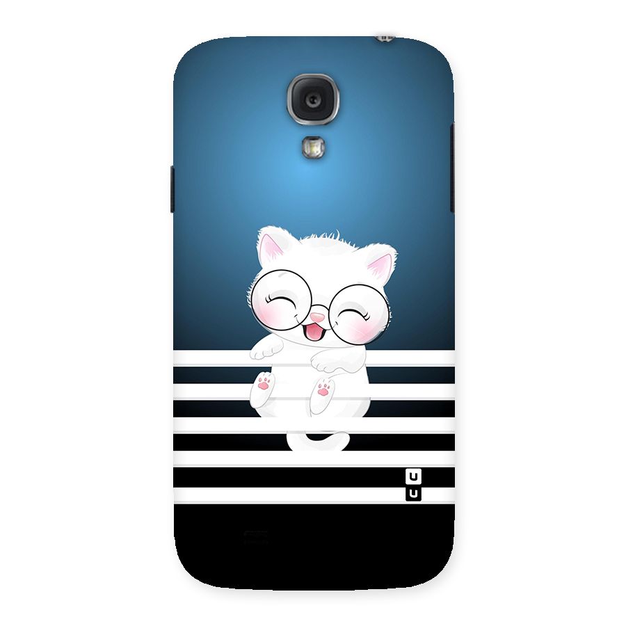 The Cat on Stripes Back Case for Samsung Galaxy S4