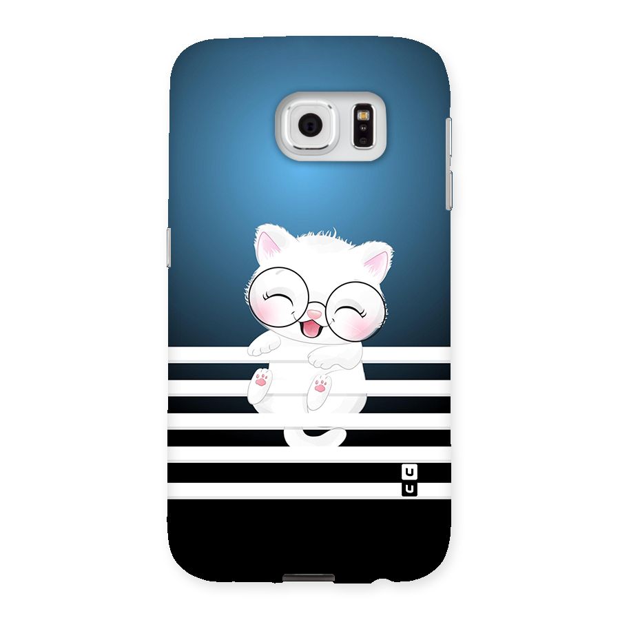 The Cat on Stripes Back Case for Samsung Galaxy S6