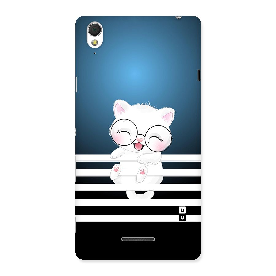 The Cat on Stripes Back Case for Sony Xperia T3