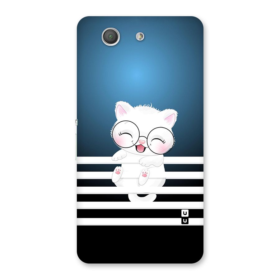 The Cat on Stripes Back Case for Xperia Z3 Compact