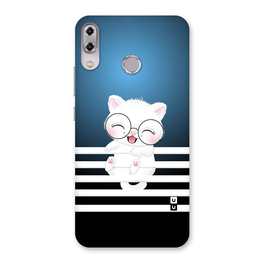 The Cat on Stripes Back Case for Zenfone 5Z